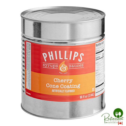 Phillips Cherry Ice Cream Shell Coating - #10 Can