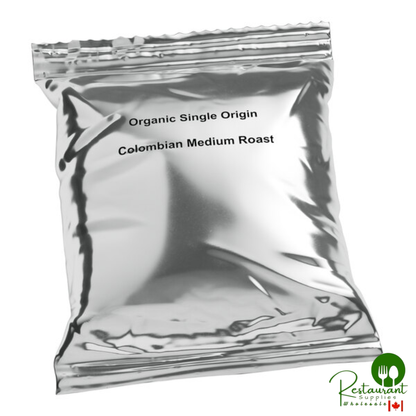 Crown Beverages Organic Single Origin Colombian Coffee Packet 2.5 oz. - 24/Case