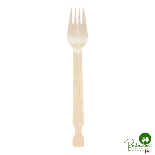 Earthwise 7" Natural Wood Forks Refill - 1,000/Case