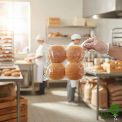 LK Packaging Plastic Lip and Tape Resealable Sandwich Bag 10" x 8" - 1,000/Case