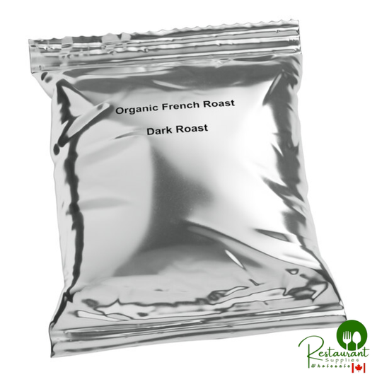 Crown Beverages Organic French Roast Coffee Packet 2.5 oz. - 24/Case