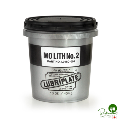 L0180-004 LUBRIPLATE MO-LITH NO. 2 – CASE OF 12 – 16OZ TUBS
