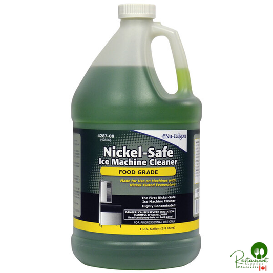 Nu-Calgon 4287-08 1 Gallon Nickel-Safe Food-Grade Ice Machine Cleaner - 4/Case