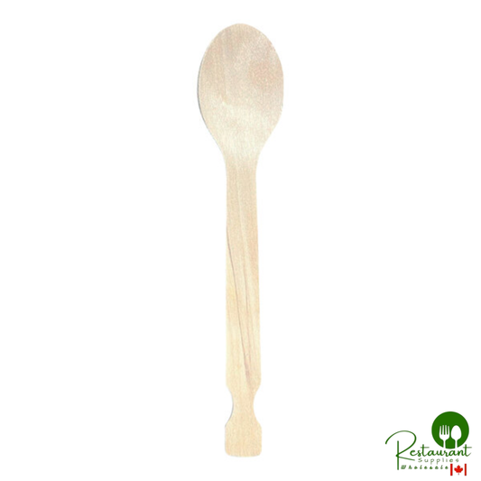 Earthwise 7" Natural Wood Spoons Refill - 1,000/Case