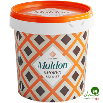 Maldon Smoked Sea Salt Bucket 1.1 lb. - 6/Case