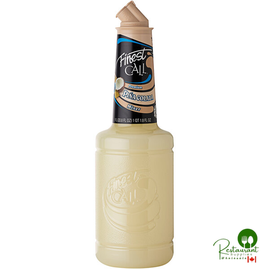 Finest Call 1 Liter Premium Pina Colada Mix - 12/Case