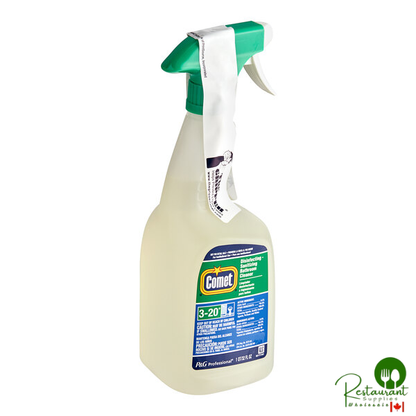 Comet 19214 Disinfecting / Sanitizing Bathroom Cleaner Ready-to-Use 32 oz. - 6/Case