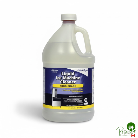 Nu-Calgon 4207-08 1 Gallon Food Grade Liquid Ice Machine Cleaner - 4/Case