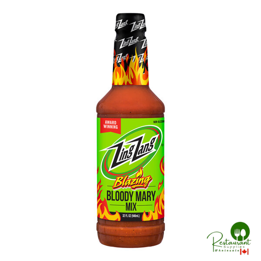 Zing Zang Blazing Bloody Mary Mix 32 fl. oz. - 6/Case | Canada