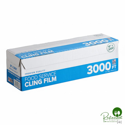 18" x 3000' Foodservice Film with Serrated Cutter By Prime