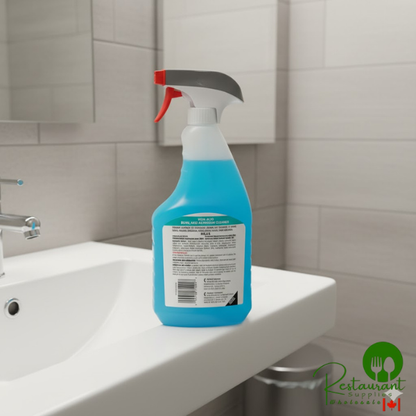 SC Johnson Professional® 680057 1 Qt. Non-Acid Toilet Bowl and Bathroom Cleaner - 12/Case