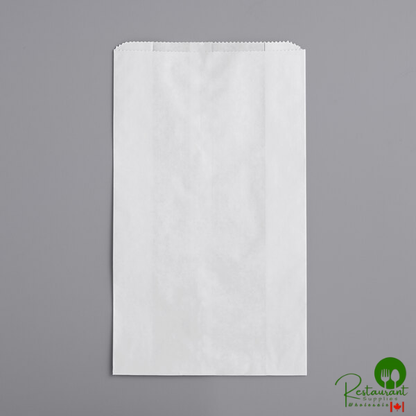 Bagcraft Packaging 300168 8 1/2" x 3 1/2" x 14" White Bread Bag - 1,000/Case