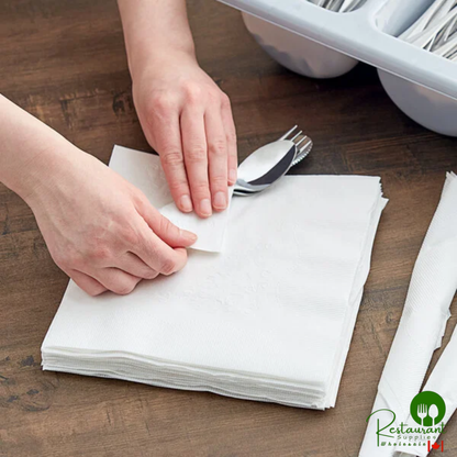 Dixie 1-Ply 1/4 Fold Paper Dinner Napkin - 4,000/Case