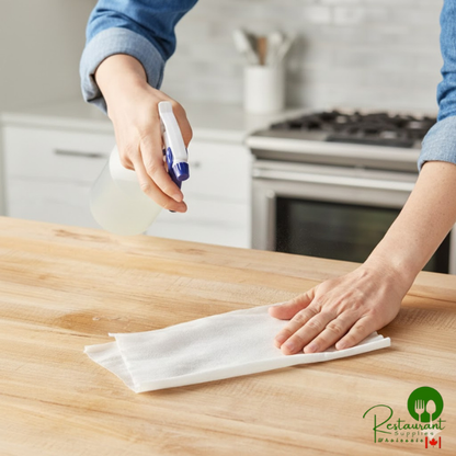 Tork 9 7/8" x 12 7/16" White Light-Duty Wiper Giant Roll W1 500105 - 1,450/Roll