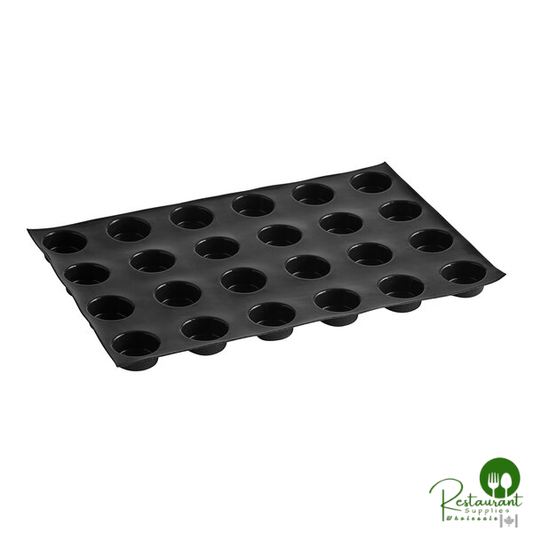 Sasa Demarle Flexipan® Origine 23 5/8" x 15 3/4" Silicone Short Cylinder Mold with (24) 2 5/16" Cavities FP-02269