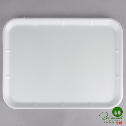 CKF 88140 White Foam Meat Tray 16" x 12" x 5/8" - 100/Case