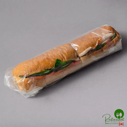 LK Packaging 20" x 20" BOPP Clear Deli Sandwich Wrap - 1,000/Case