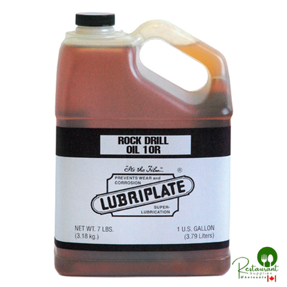 L0847-057 LUBRIPLATE ROCK DRILL OIL 10R, (ISO-36)(10wt) – CASE OF 4 – 1 GALLON JUGS