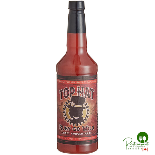 Top Hat Provisions Ruby Go Wild Paloma 5:1 Concentrate 32 fl. oz. - 12/Case