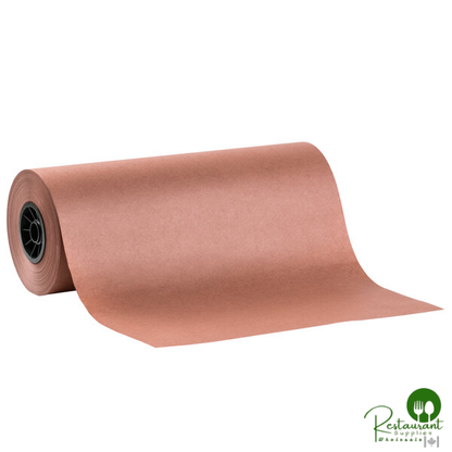 18" x 700' 40 lb. Pink / Peach Butcher Paper Roll By Prime