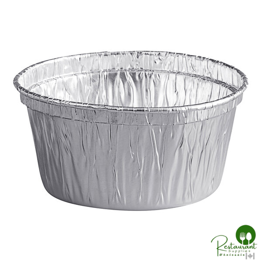 4 oz. Round Foil Ramekin Cup By Prime - 1,000/Case