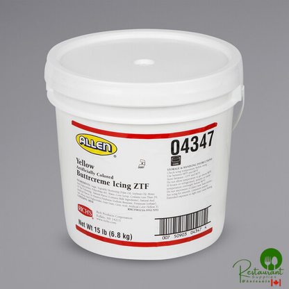 Rich's Yellow Buttrcreme Icing - 15 lb. Pail
