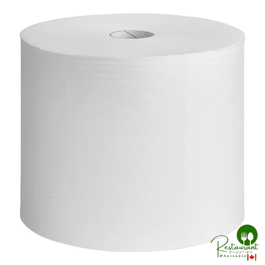 Tork 9 7/8" x 12 7/16" White Light-Duty Wiper Giant Roll W1 500105 - 1,450/Roll