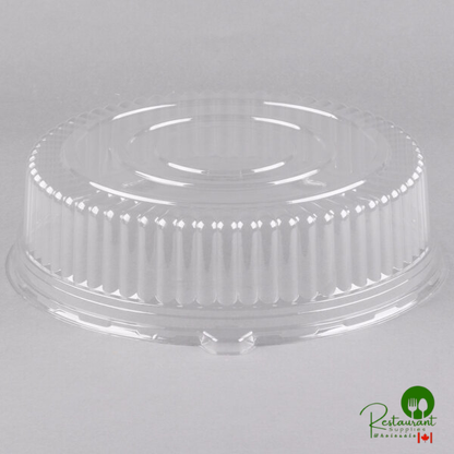 Fineline 9401-L Platter Pleasers 14" Clear Plastic Round Tray Dome Lid - 25/Case