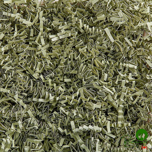 10 lb. Crinkle Paper Shred Olive By Prime