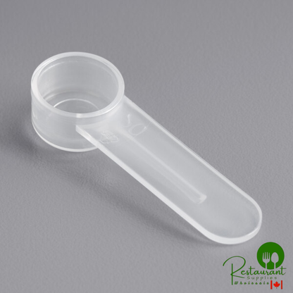 1.25 cc Polypropylene Scoop with Short Handle - 5,500/Case