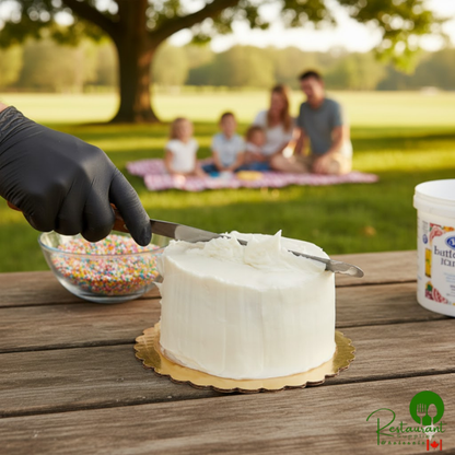 Satin Ice 10 lb. White Vanilla Buttercream Icing Mix