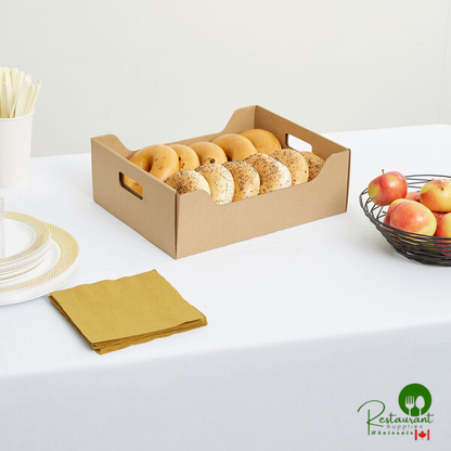 Sabert 9631 15 1/4" x 10 3/4" x 4 3/4" Small Catering Tray with Cover - 15/Case