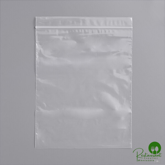 LK Packaging Clear Line 8" x 10" Seal Top Plastic Food Bag - 1,000/Case