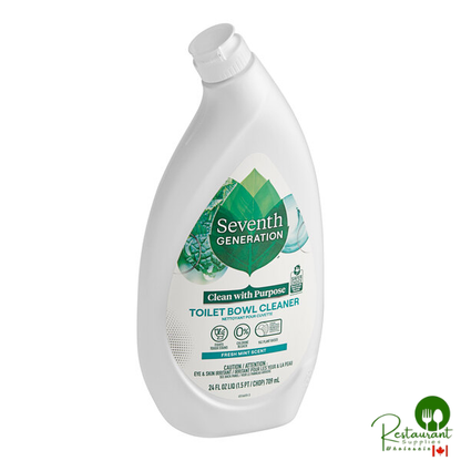 Seventh Generation 10732913451668 24 oz. Fresh Mint Toilet Bowl Cleaner - 4/Case
