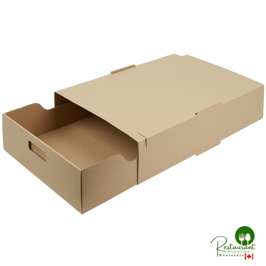 Sabert 9631 15 1/4" x 10 3/4" x 4 3/4" Small Catering Tray with Cover - 15/Case