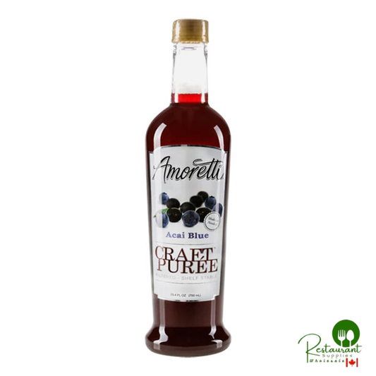 Amoretti Acai Blue Craft Puree 25.4 fl. oz.