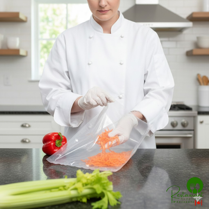 186CVB1216 12" x 16" Chamber Vacuum Packaging Pouches / Bags 3 Mil By Prime - 500/Case