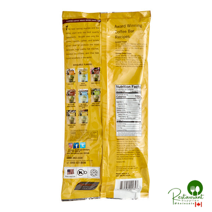 MOCAFE Caramel Frappe Mix Powder 3 lb. - 4/Case