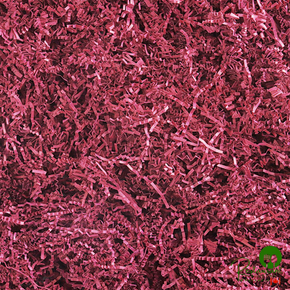 10 lb. Crinkle Paper Shred Burgundy By Prime