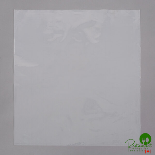 LK Packaging 40F-2024 Heavy-Duty Plastic Food Bag 20" x 24" Flat - 250/Box