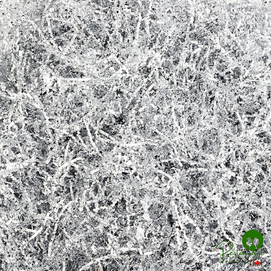 10 lb. Crinkle Paper Shred Silver Metallic By Prime