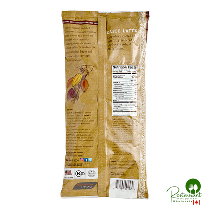 MOCAFE Caffe Latte Frappe Mix Powder 3 lb. - 4/Case