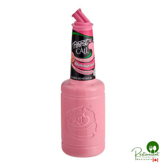 Finest Call Premium Single Pressed Grapefruit Juice 1 Liter - 12/Case