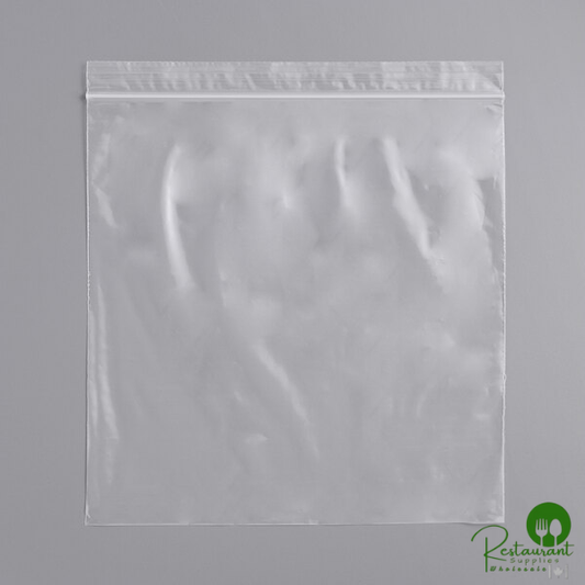 LK Packaging Clear Line 10" x 10" Seal Top Plastic Food Bag - 1,000/Case