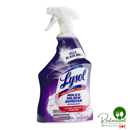 Lysol RAC78915 32 oz. Mold and Mildew Remover with Bleach - 12/Case