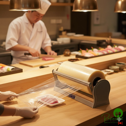 Western Plastics MWX15DL 15" x 5000' 50 Gauge Dual Layer Meat Wrapping Film