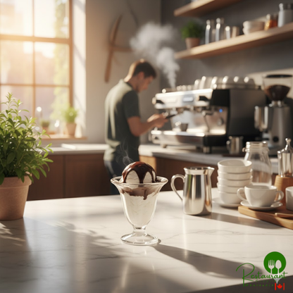 Creamery Ave. Hot Fudge Dessert / Sundae Topping #10 Can - 6/Case