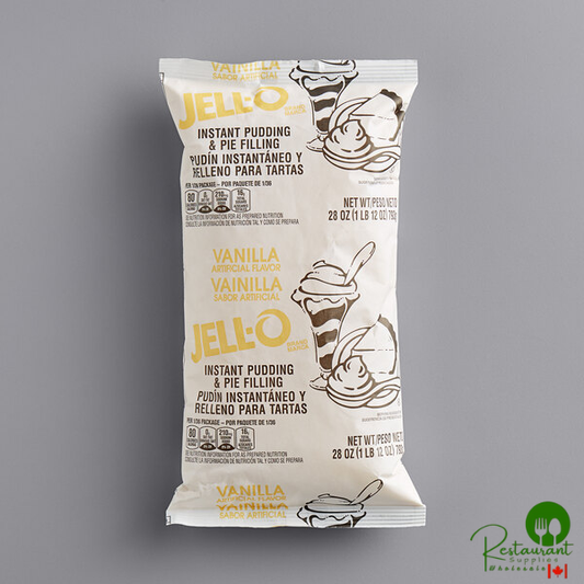 JELL-O 28 oz. Instant Vanilla Pudding & Pie Filling - 12/Case