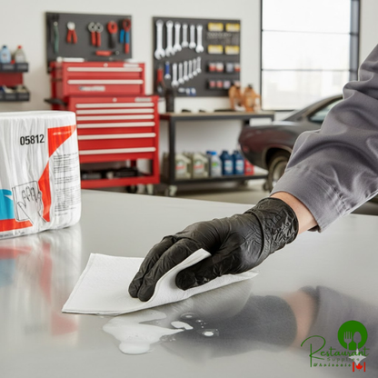 WypAll® L30 12" x 12 1/2" White Wiper 05812 - 1,080/Case