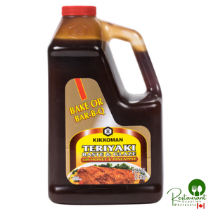 Kikkoman Teriyaki Baste & Glaze with Honey & Pineapple 5.31 lb. - 6/Case